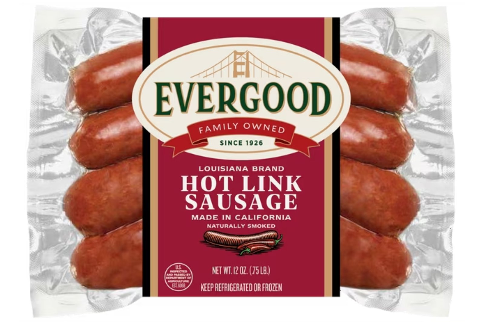 Evergood Hot Link Sausage